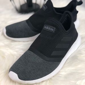 Adidas Lite Racer cloudfoam slip on walking shoes